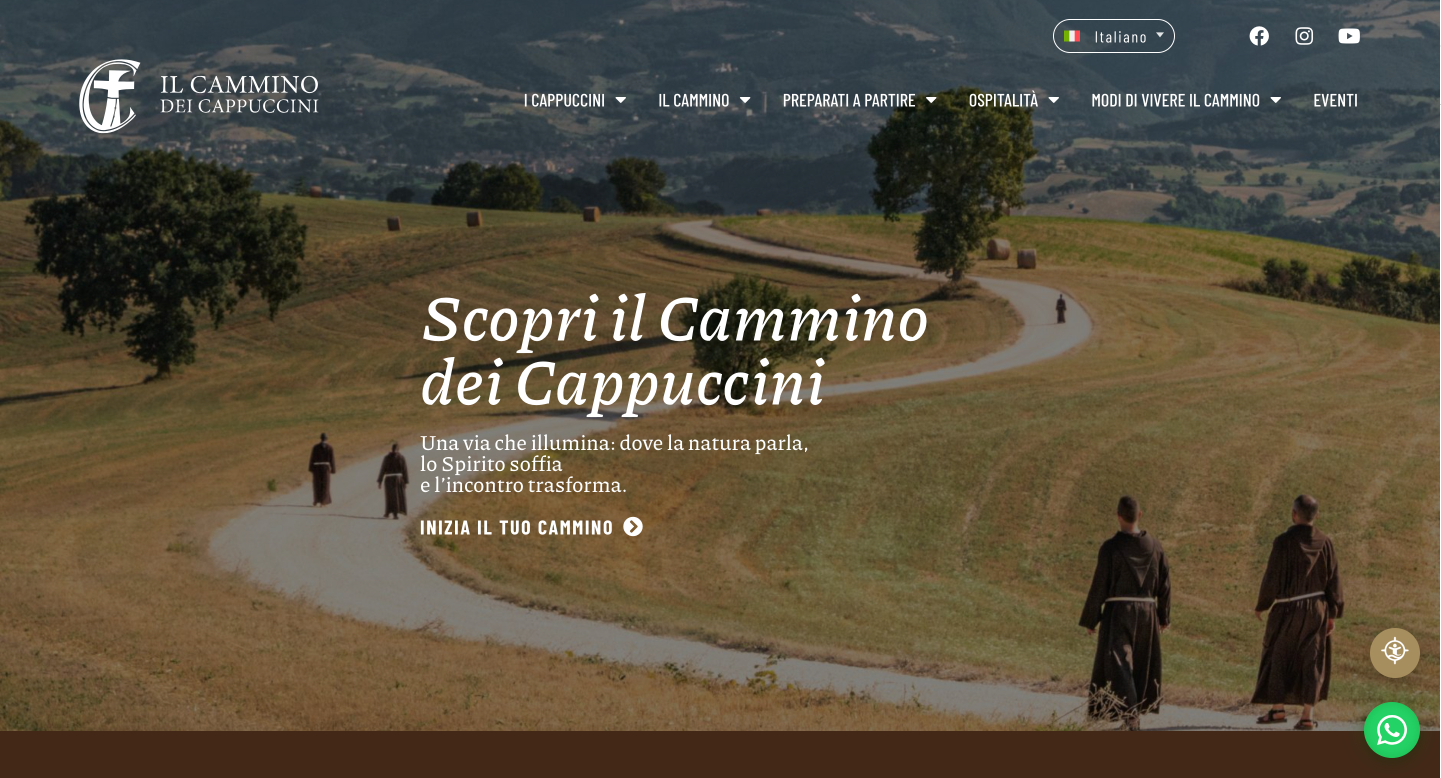 Cammino dei Cappuccini UX/UI Redesign & Digital Experience